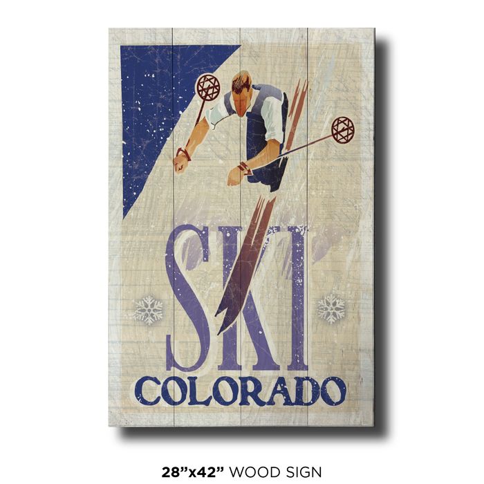 Colorado Drop in Skier