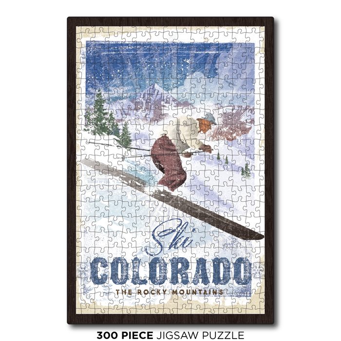 Colorado Sun Run Skier