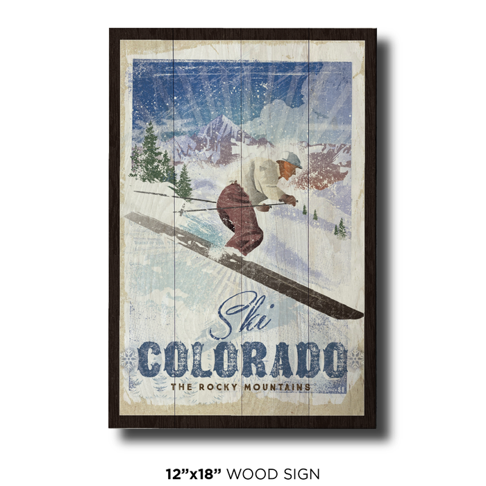 Colorado Sun Run Skier