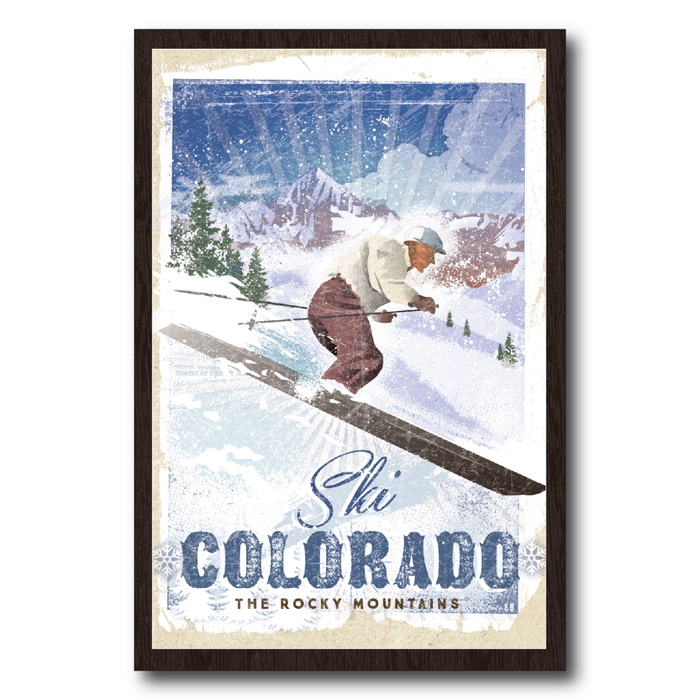 Colorado Sun Run Skier