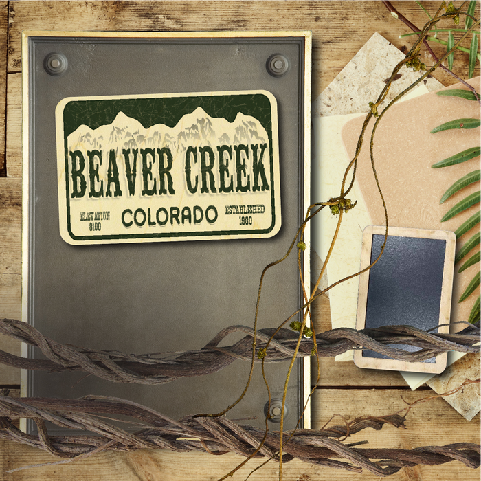 Beaver Creek License Plate