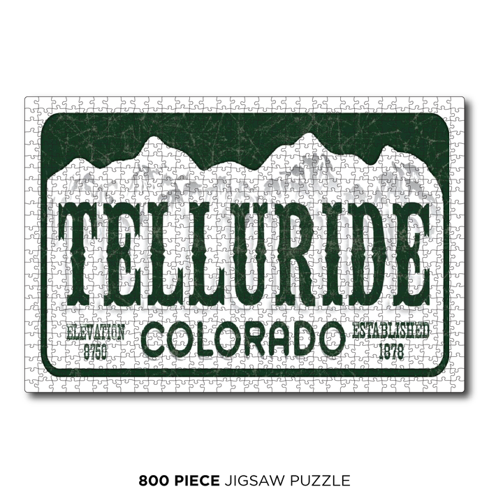 Telluride License Plate