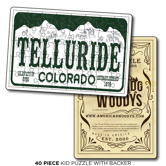 Telluride License Plate
