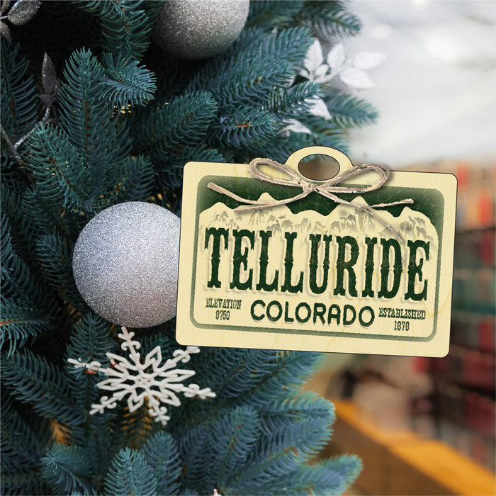 Telluride License Plate