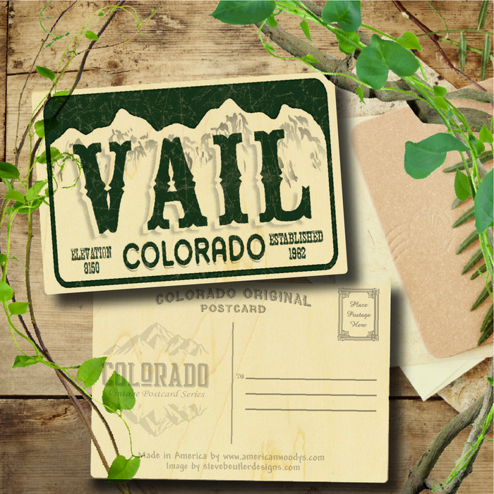 Vail License Plate