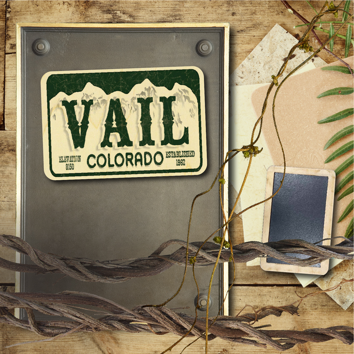 Vail License Plate