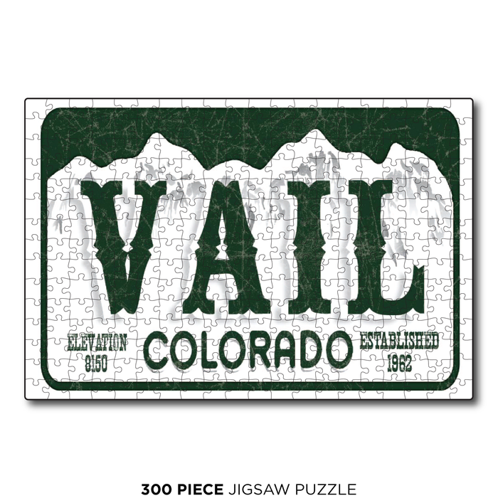 Vail License Plate