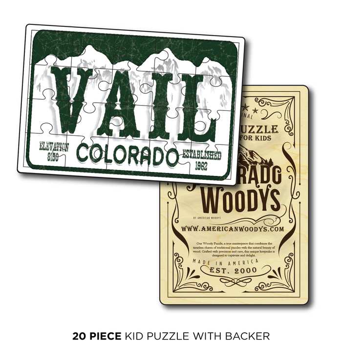 Vail License Plate