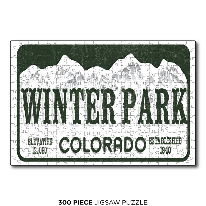 Winter Park License Plate