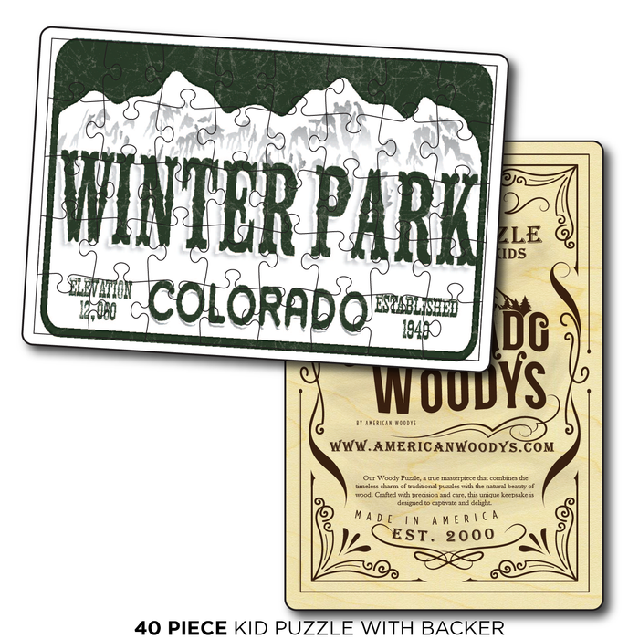 Winter Park License Plate