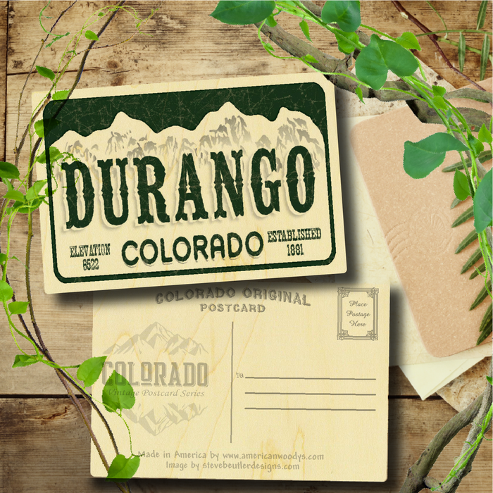 Durango License Plate