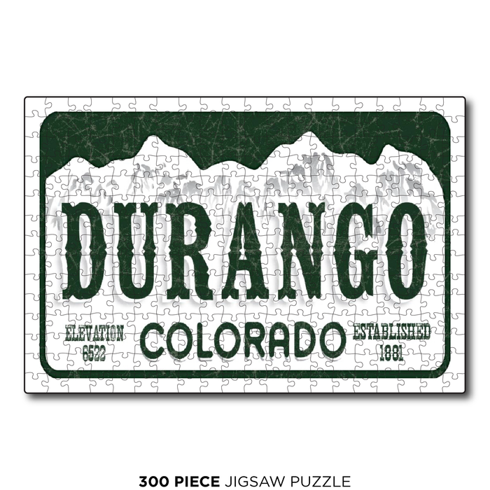 Durango License Plate