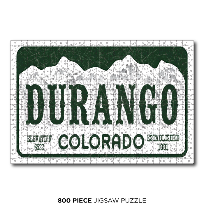 Durango License Plate