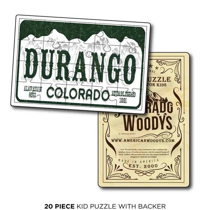 Durango License Plate