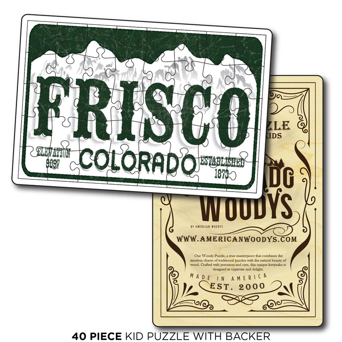 Frisco License Plate