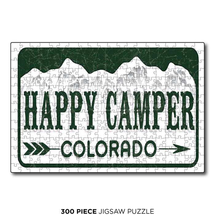 Happy Camper License Plate