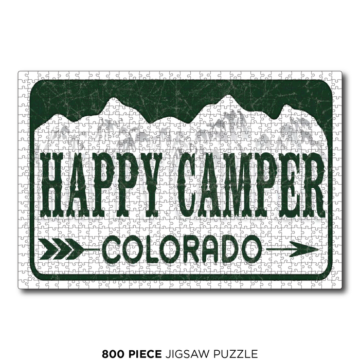 Happy Camper License Plate