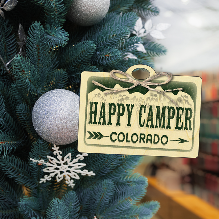 Happy Camper License Plate