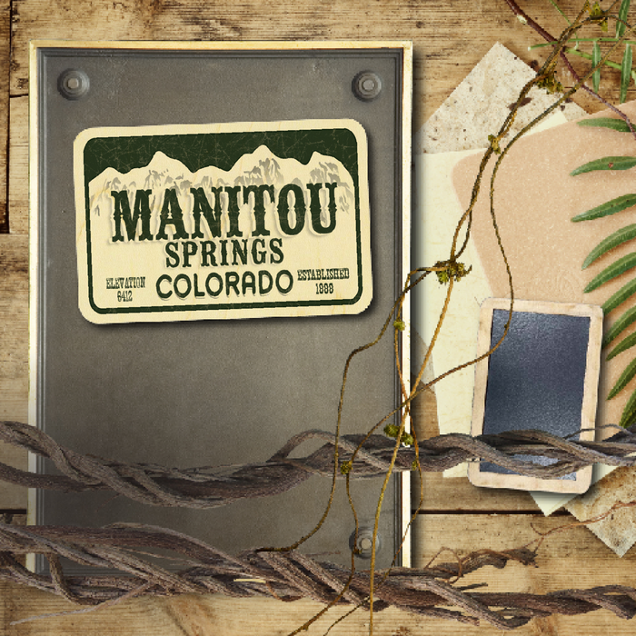 Manitou Springs License Plate