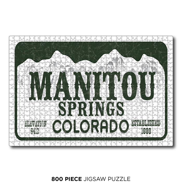 Manitou Springs License Plate