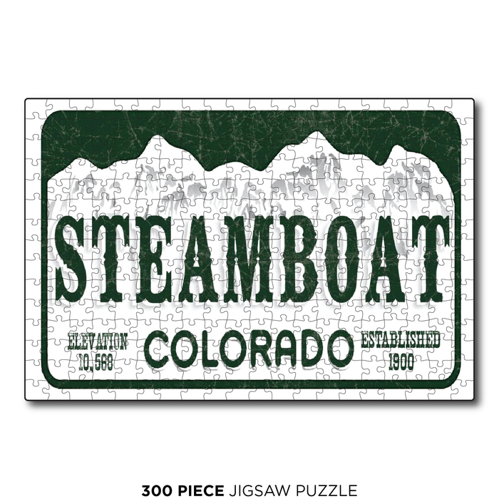 Steamboat License Plate
