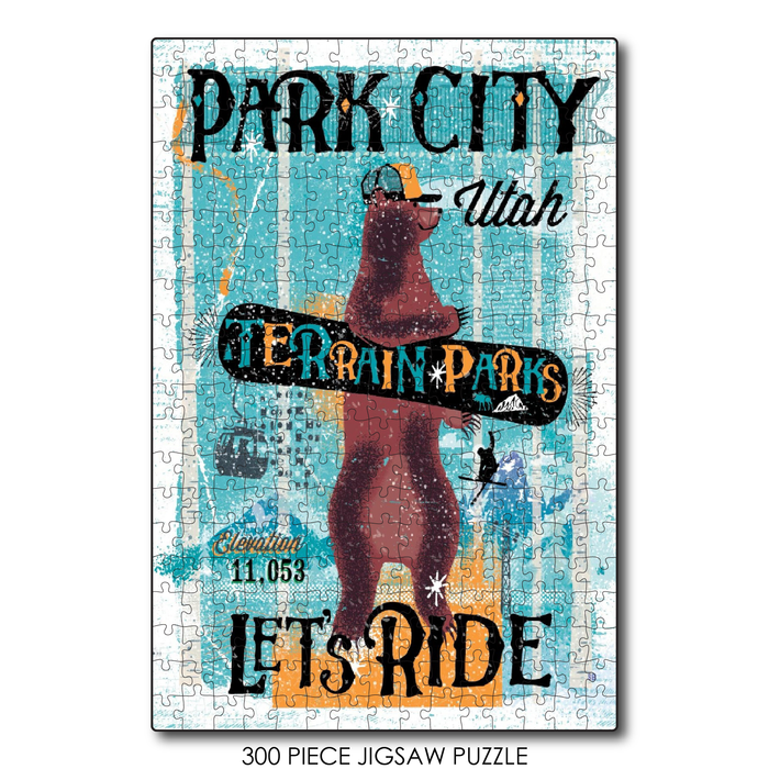 Park City Snowboard Bear