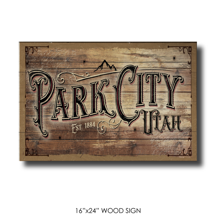 Park City Town Sign