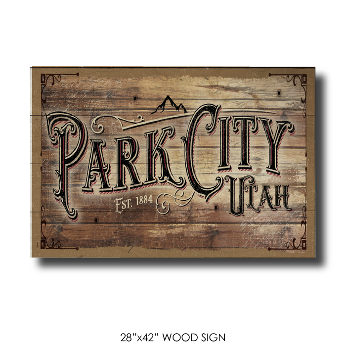 Park City Town Sign