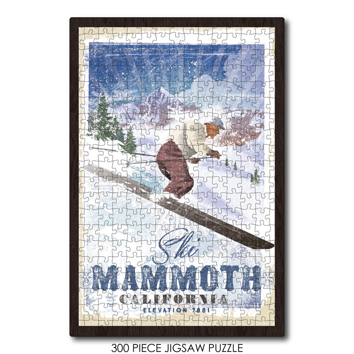 Mammoth Sun Run Skier