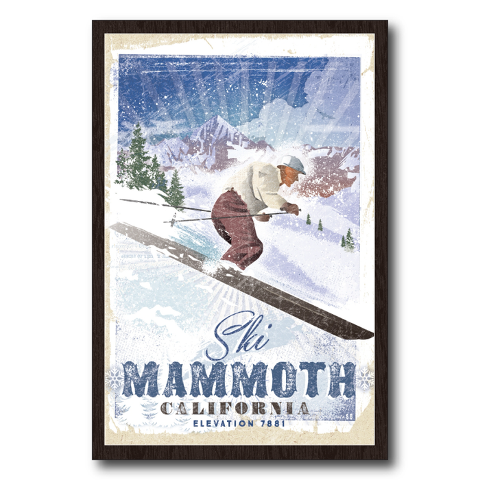 Mammoth Sun Run Skier