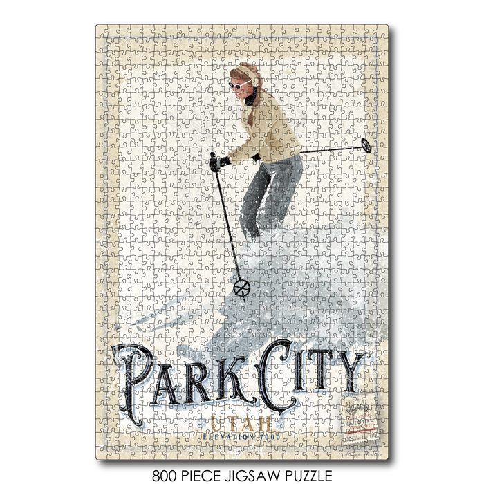 Park City Powder Girl