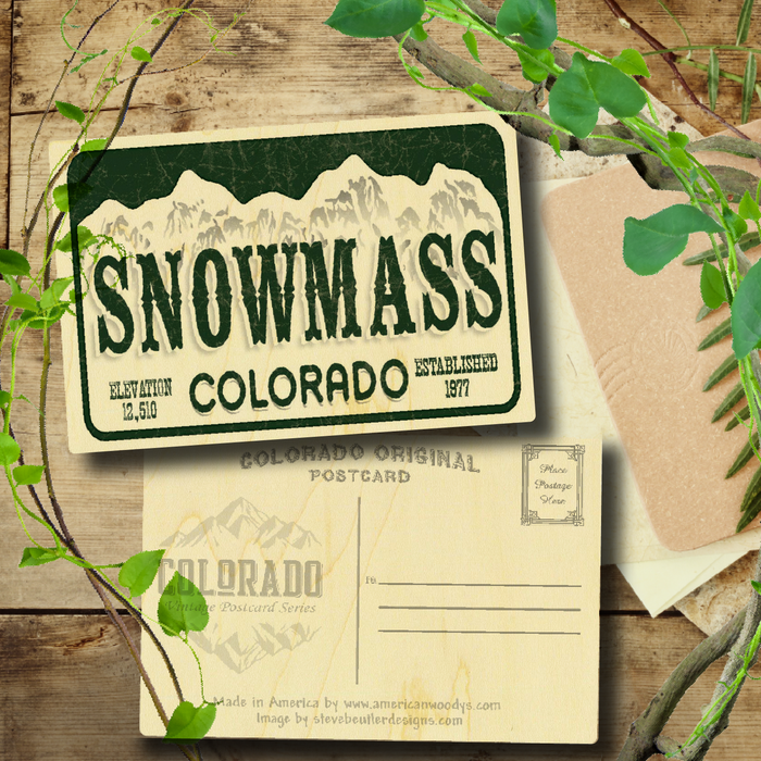 Snowmass License Plate