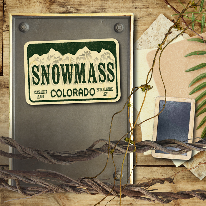Snowmass License Plate