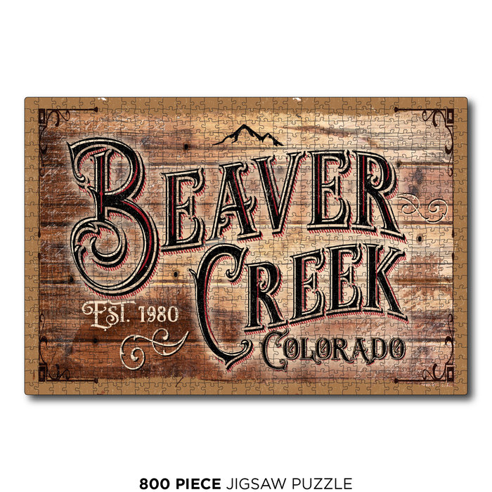Beaver Creek Town Sign