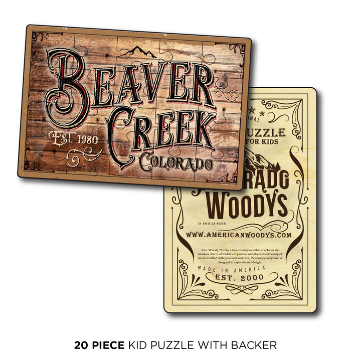 Beaver Creek Town Sign