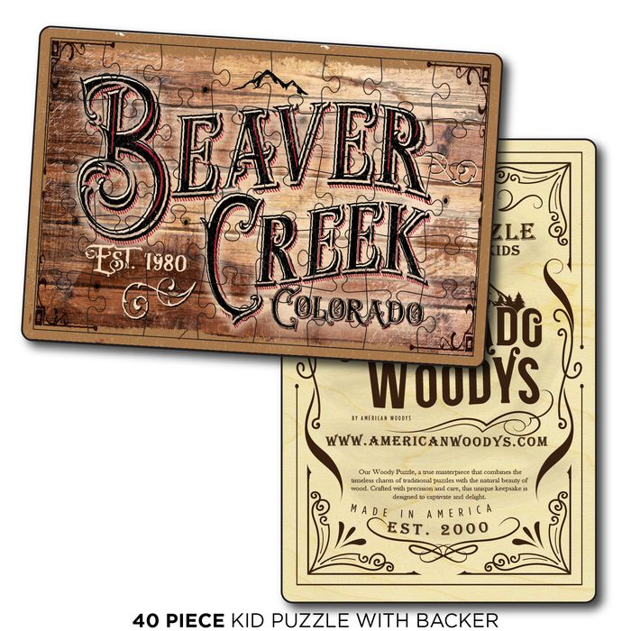 Beaver Creek Town Sign
