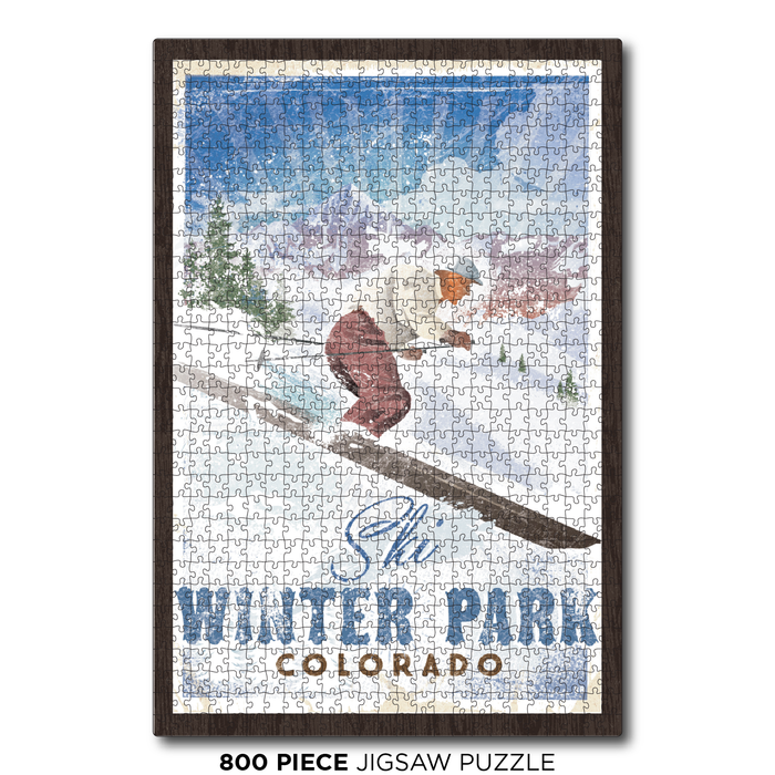 Winter Park Sun Run Skier