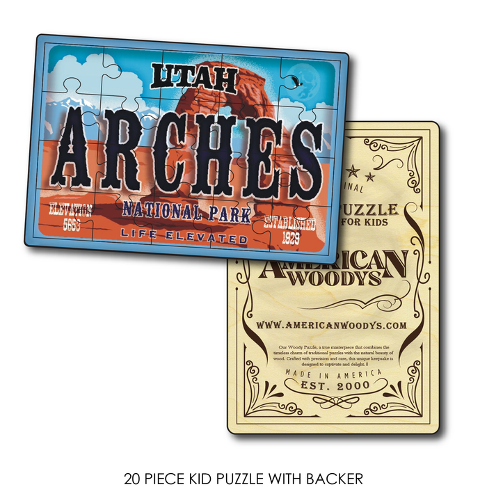Arches License Plate