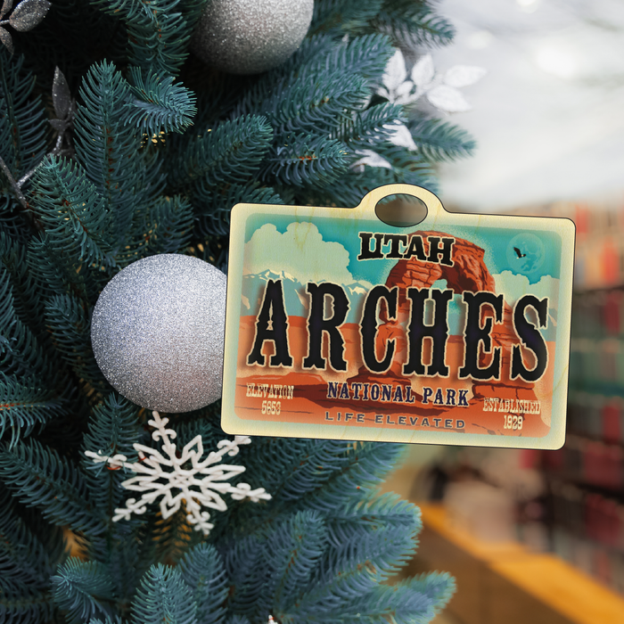 Arches License Plate