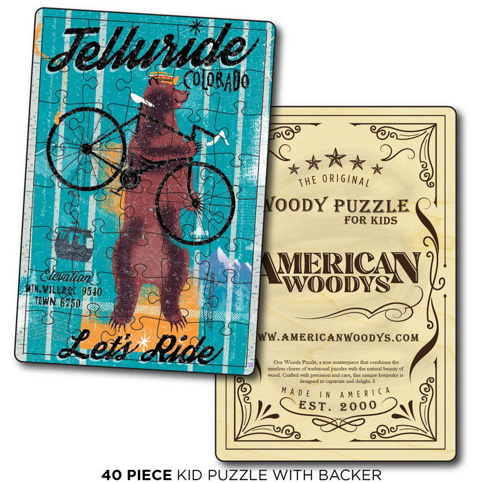 Telluride Bicycle Bear