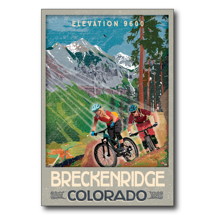 Breckenridge Mountain Bike Couple