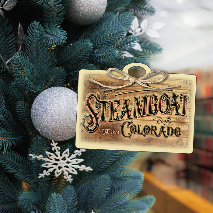 Steamboat Town Sign