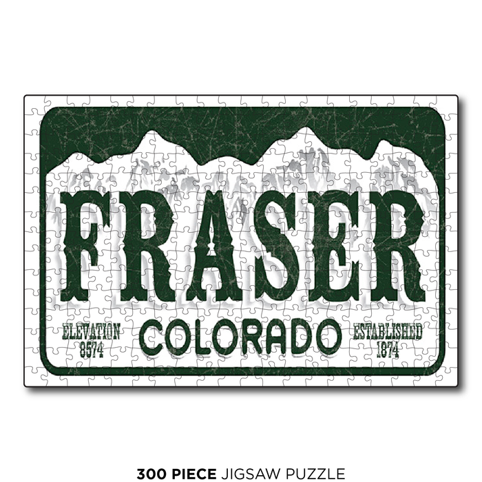 Fraser License Plate