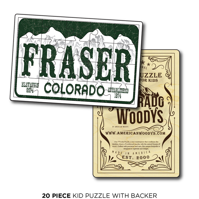 Fraser License Plate