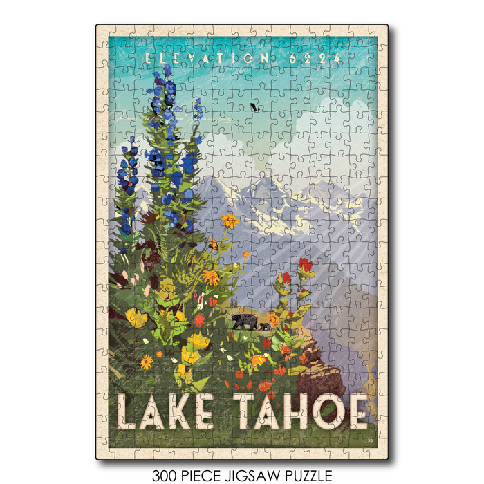 Lake Tahoe Sans Cali Wildflowers