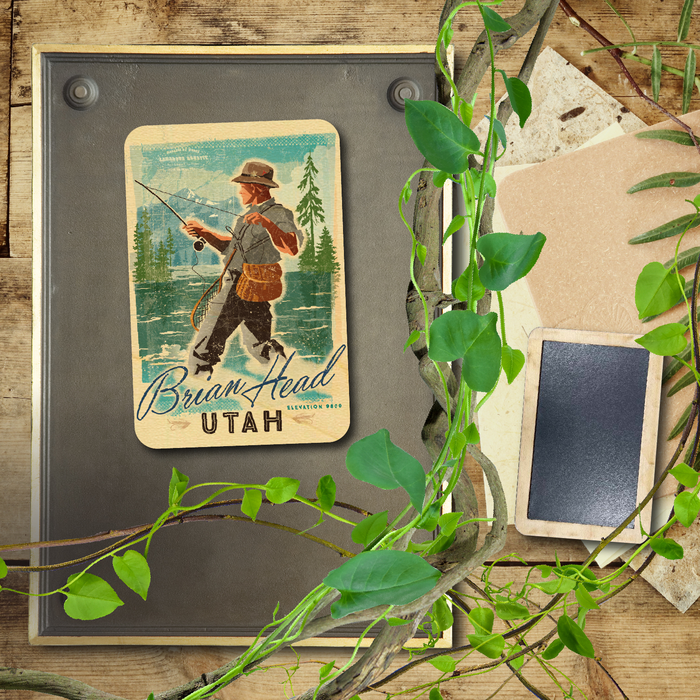 Fly Fishing Mountain Man Brian Head