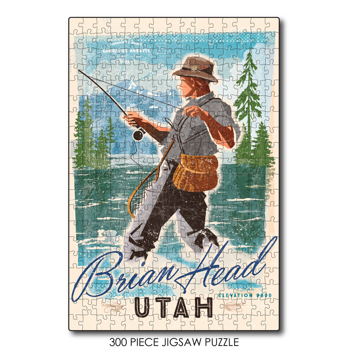 Fly Fishing Mountain Man Brian Head