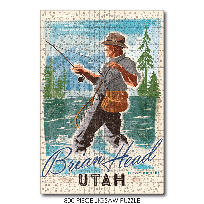 Fly Fishing Mountain Man Brian Head