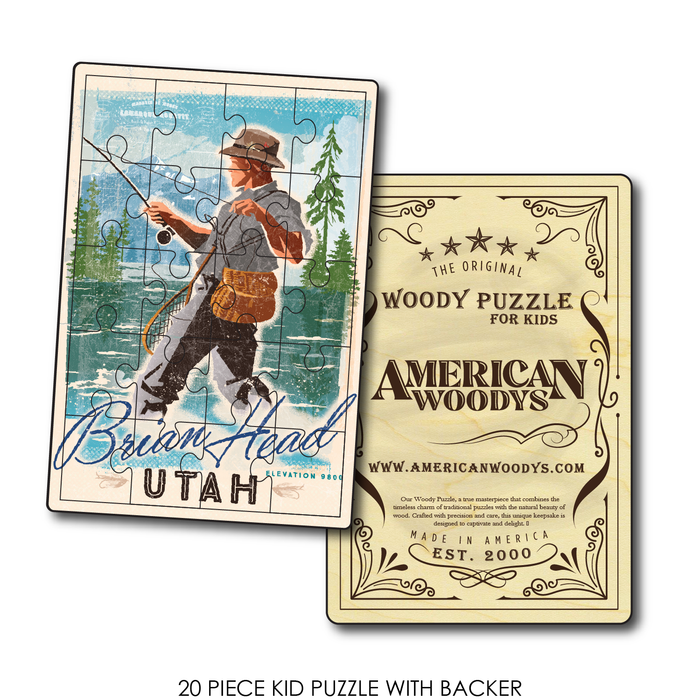 Fly Fishing Mountain Man Brian Head