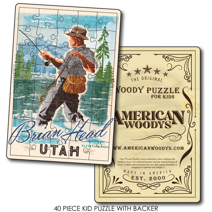 Fly Fishing Mountain Man Brian Head